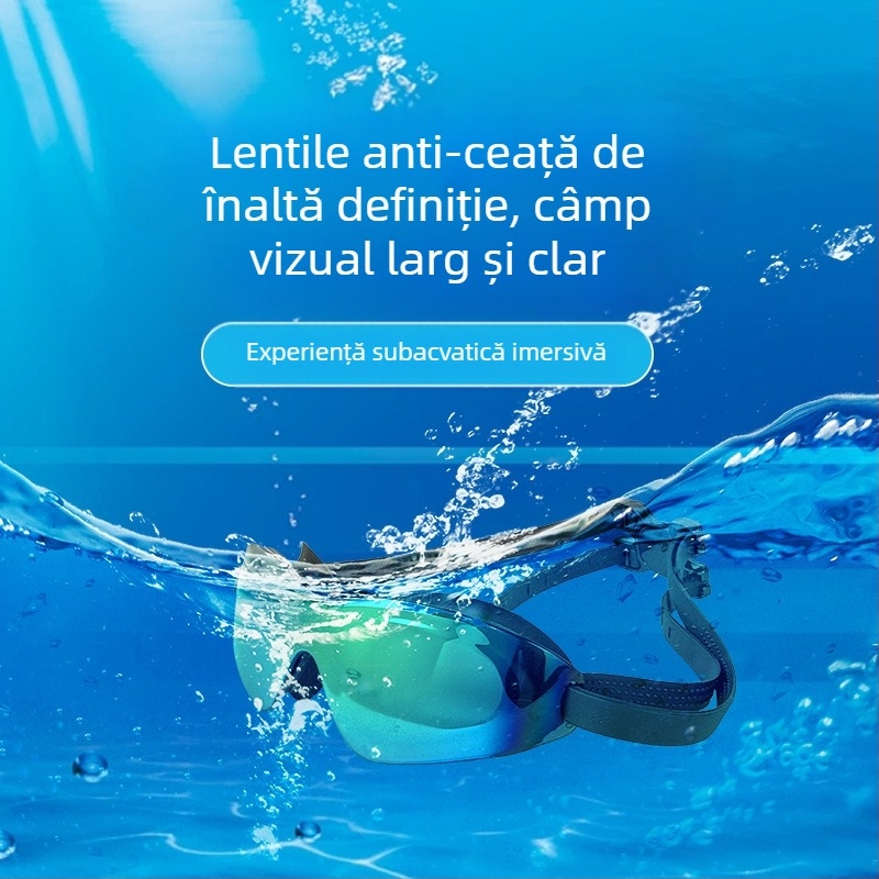 Ochelari de înot Obo transfrontalieri pentru adulți, en-gros, impermeabili HD, anti-aburire, electrolizați, ochelari de înot colorați, ochelari de scufundări