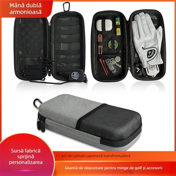 Suport pentru mănuși de golf, husă de protecție EVA, geantă de depozitare portabilă, suport pentru accesorii pentru mănuși, cutie de montare