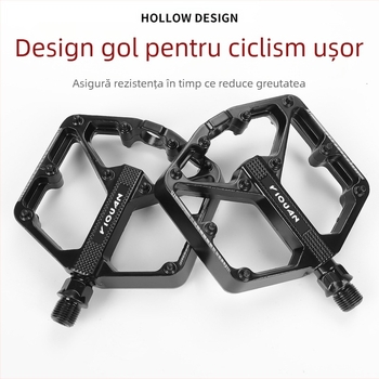 Pedale pentru biciclete de munte, en-gros, din aliaj de aluminiu, cu unghii de lărgire, antiderapante, en-gros, din fabrică