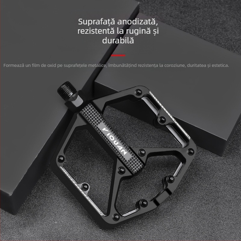 Pedale pentru biciclete de munte, en-gros, din aliaj de aluminiu, cu unghii de lărgire, antiderapante, en-gros, din fabrică