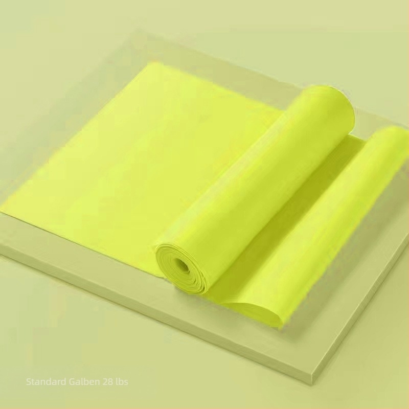 Bandă elastică pentru yoga, bandă de rezistență pentru fitness, bandă elastică pentru antrenament, TPE, bandă elastică pentru umeri deschiși, tracțiune de 1,5 m