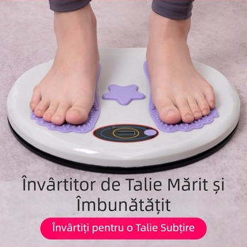 Mașină de răsucire a taliei cu magnet mare, mașină inteligentă de numărare a taliei, mașină de fitness pentru masajul picioarelor, exerciții de fitness pentru talie, mașină de cotitură