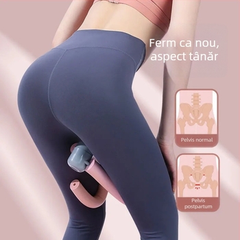 Aparat de antrenament transfrontalier pentru mușchii planșeului pelvin, clemă frumoasă pentru picioare, echipament de fitness, fese frumoase, coapse, aparat de ardere a grăsimilor, en-gros de artefacte pentru casă