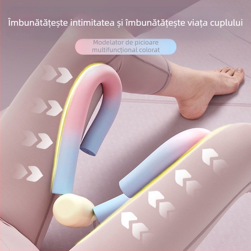 Aparat de antrenament transfrontalier pentru mușchii planșeului pelvin, clemă frumoasă pentru picioare, echipament de fitness, fese frumoase, coapse, aparat de ardere a grăsimilor, en-gros de artefacte pentru casă