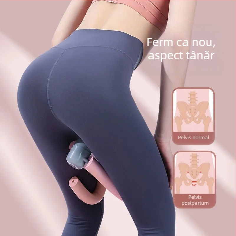 Aparat de antrenament transfrontalier pentru mușchii planșeului pelvin, clemă frumoasă pentru picioare, echipament de fitness, fese frumoase, coapse, aparat de ardere a grăsimilor, en-gros de artefacte pentru casă