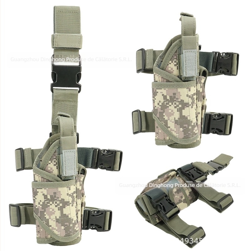 Geantă tactică pentru exterior, multifuncțională, universală, pentru picior, agățată, pentru bărbați, talie dreaptă, pentru Guncase, Tornado, pentru fani armatei, geantă pentru picior, talie dreaptă