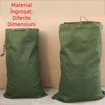 Geantă de pânză îngroșată cu capacitate extra mare, geantă de transfer expres, geantă de transport logistic, geantă de haine, geantă de depozitare pătrată puternică