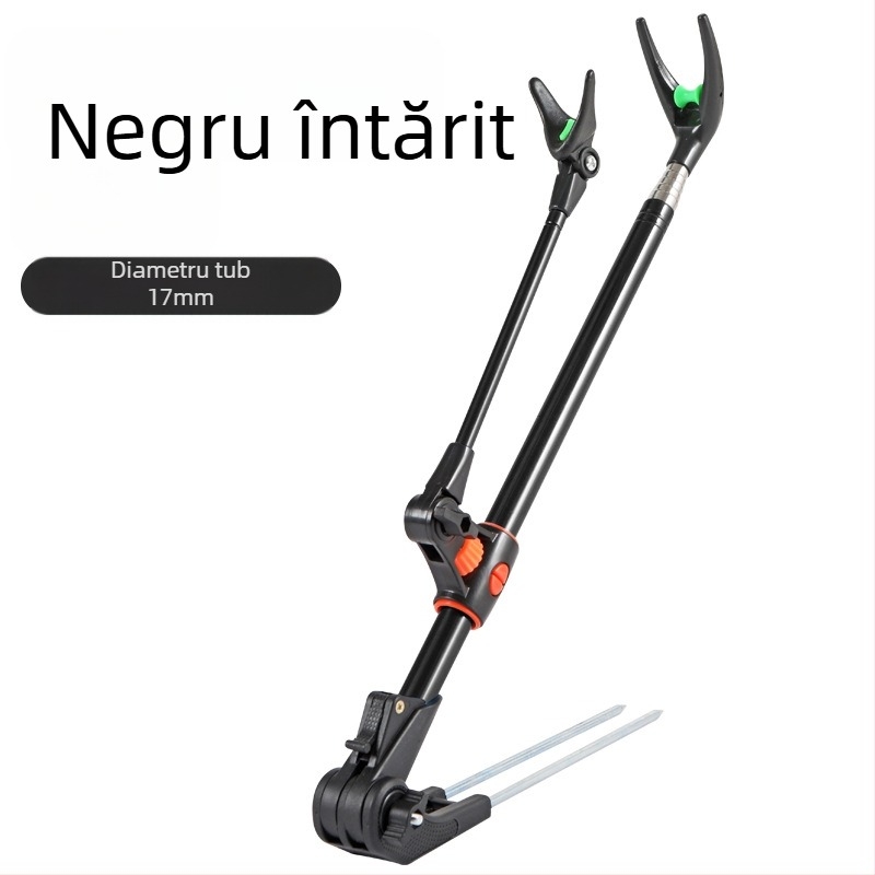 Suport pentru undiță de pescuit, inserat colorat, retractabil rotativ, cutie de pescuit, suport pentru undiță de mână, suport pentru baterie din oțel inoxidabil, suport pentru undiță de pescuit