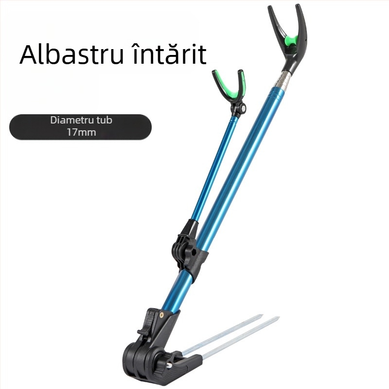 Suport pentru undiță de pescuit, inserat colorat, retractabil rotativ, cutie de pescuit, suport pentru undiță de mână, suport pentru baterie din oțel inoxidabil, suport pentru undiță de pescuit