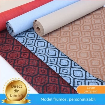 Covorul Jacquard poate fi tăiat, covorul de birou nu este ușor de deformat, treptele hotelului, covorul antiderapant al centrului comercial, îngroșat complet