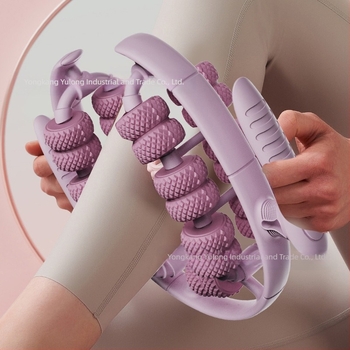 2025 Nou Yoga Wheel Ring Picioare Clemă Roller Picior Relaxare Musculară Profundă Echipament de Masaj Fitness Sport Asistență