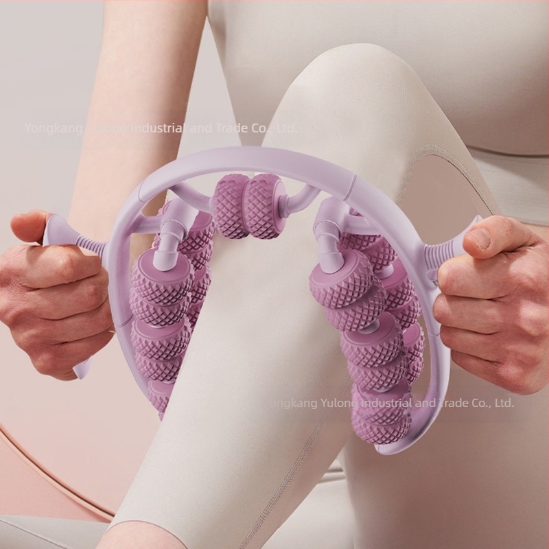 2025 Nou Yoga Wheel Ring Picioare Clemă Roller Picior Relaxare Musculară Profundă Echipament de Masaj Fitness Sport Asistență