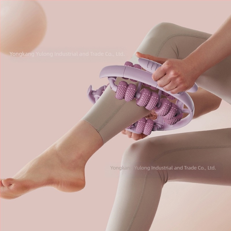 2025 Nou Yoga Wheel Ring Picioare Clemă Roller Picior Relaxare Musculară Profundă Echipament de Masaj Fitness Sport Asistență