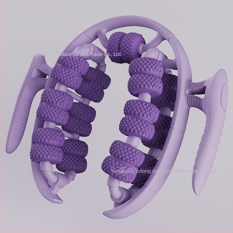 2025 Nou Yoga Wheel Ring Picioare Clemă Roller Picior Relaxare Musculară Profundă Echipament de Masaj Fitness Sport Asistență
