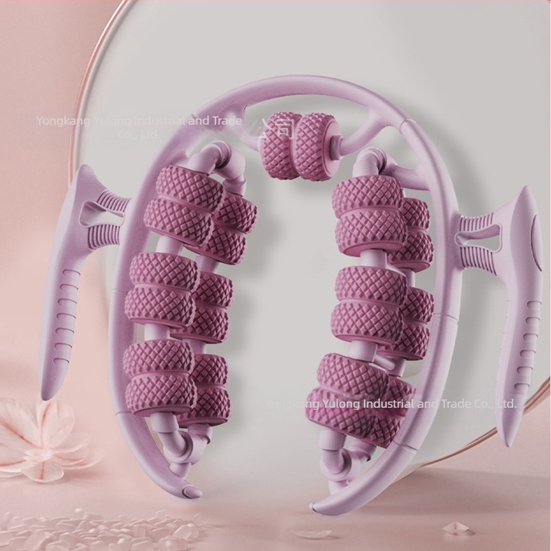 2025 Nou Yoga Wheel Ring Picioare Clemă Roller Picior Relaxare Musculară Profundă Echipament de Masaj Fitness Sport Asistență