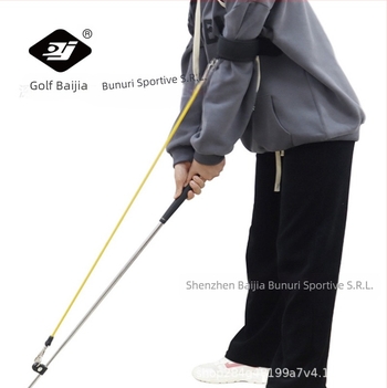 Coardă elastică pentru exerciții de golf Baijia, cu eliberare a swingului, pentru bărbați și femei, BJ-232, minge de golf