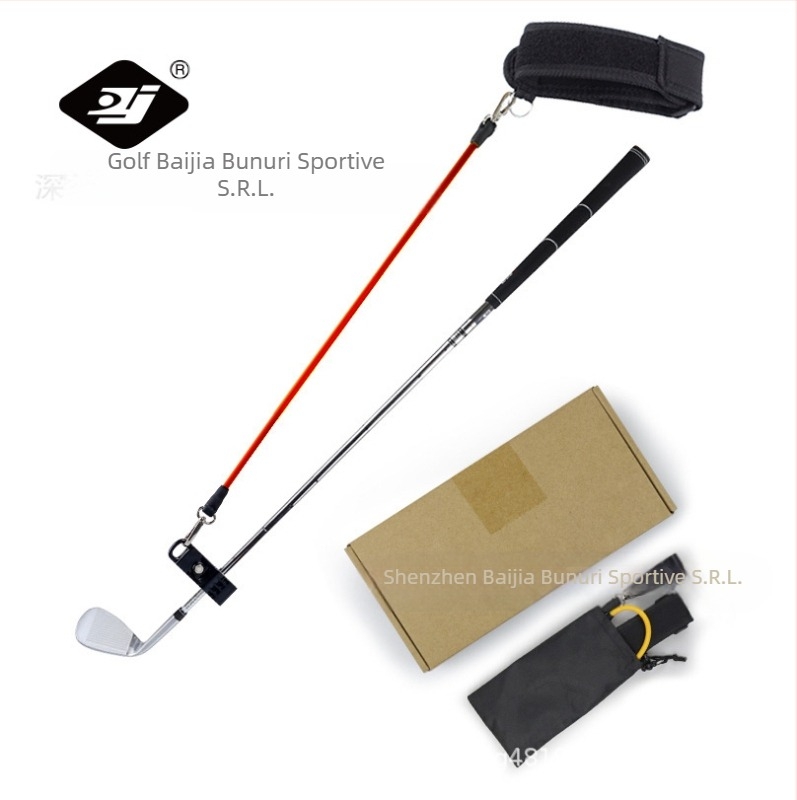 Coardă elastică pentru exerciții de golf Baijia, cu eliberare a swingului, pentru bărbați și femei, BJ-232, minge de golf