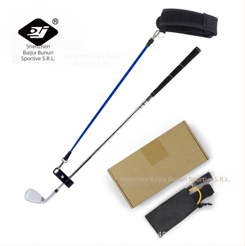 Coardă elastică pentru exerciții de golf Baijia, cu eliberare a swingului, pentru bărbați și femei, BJ-232, minge de golf
