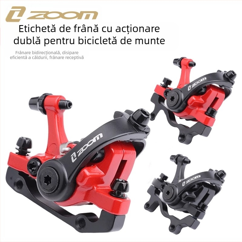 În stoc, frână cu disc pentru bicicletă, frână cu disc din aliaj de aluminiu, ZOOM, frână față Xinlong, frână spate, frână de munte