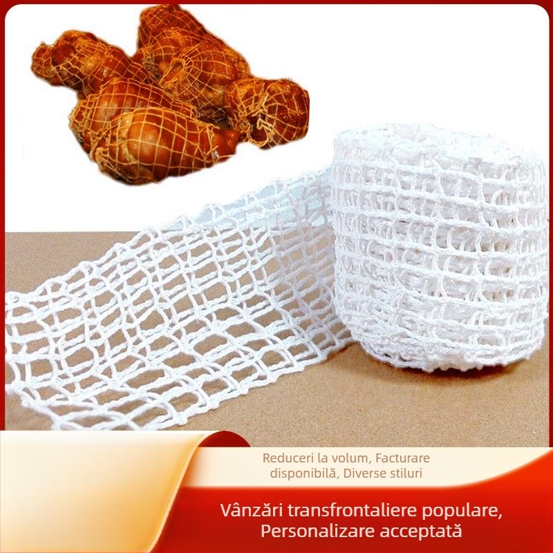 Manșon din plasă împletită pentru ambalarea cărnii de porc, cu 16 sau 18 găuri, accesorii bucătărie