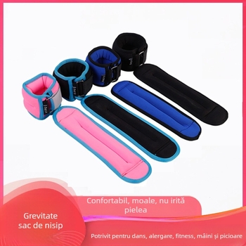 Colanți Running Bag cu nisip reglabil Cravată curea de mână Sport Sandbag invizibil Fitness Greutate-purtătoare Echipament Student Running