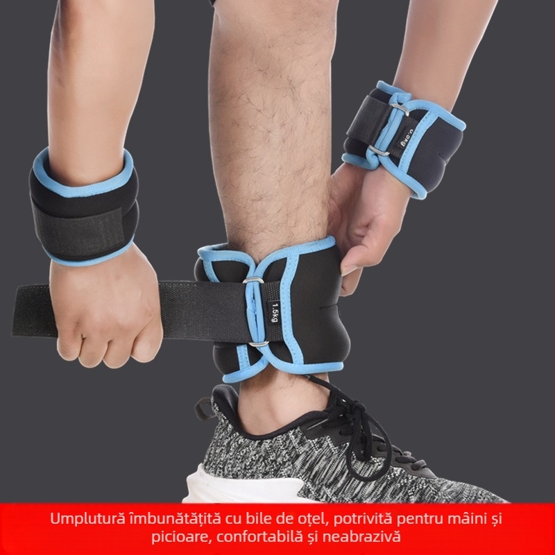 Colanți Running Bag cu nisip reglabil Cravată curea de mână Sport Sandbag invizibil Fitness Greutate-purtătoare Echipament Student Running