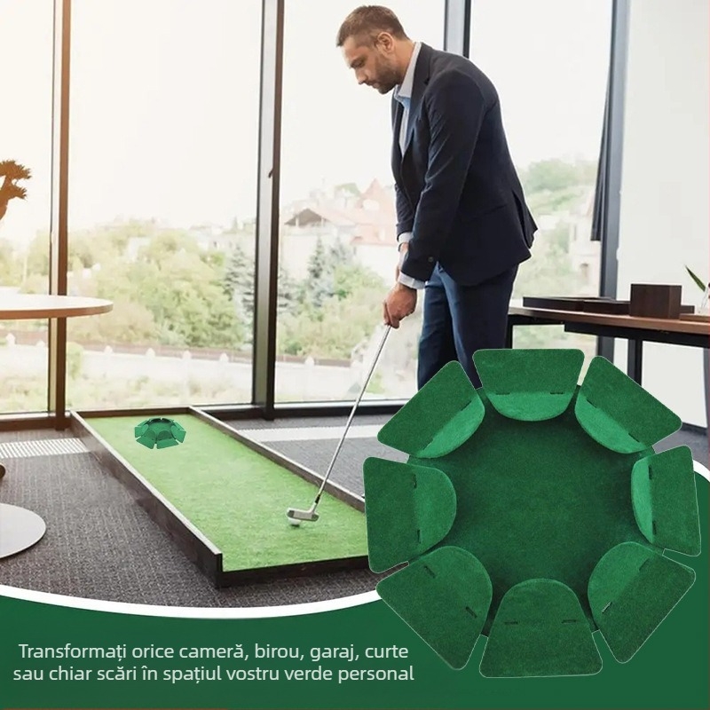 Disc de golf popular, cu gaură simulată, portabil, cu disc de golf, Mini, practică, consumabile, pentru practicarea golfului