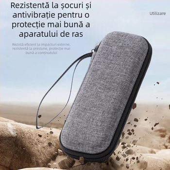 Geantă cosmetică manuală Eva Razor, geantă termică pentru aparate de ras Gillette Labs, cutie de depozitare universală pentru aparate de ras de modă veche