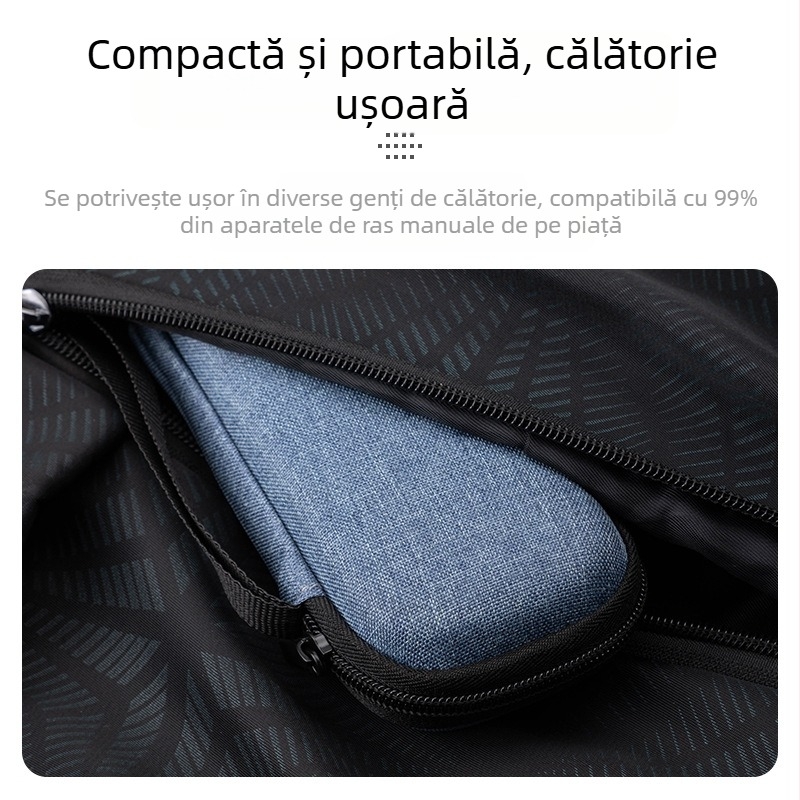 Geantă cosmetică manuală Eva Razor, geantă termică pentru aparate de ras Gillette Labs, cutie de depozitare universală pentru aparate de ras de modă veche