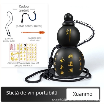 Cană de apă portabilă din plastic, dovleac, valoare ridicată a culorii, sticlă de apă portabilă nouă la temperatură înaltă, creativă antică