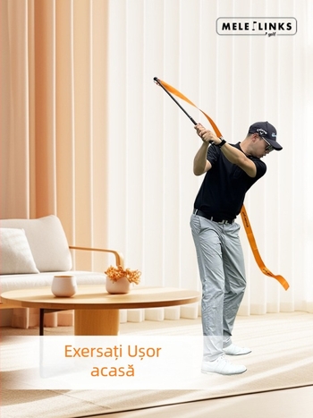 Pană de golf Meigao Sports cu swing corect, indicator de explozie, putere de biciuire, dispozitiv de antrenament pentru îmbunătățirea vitezei de swing