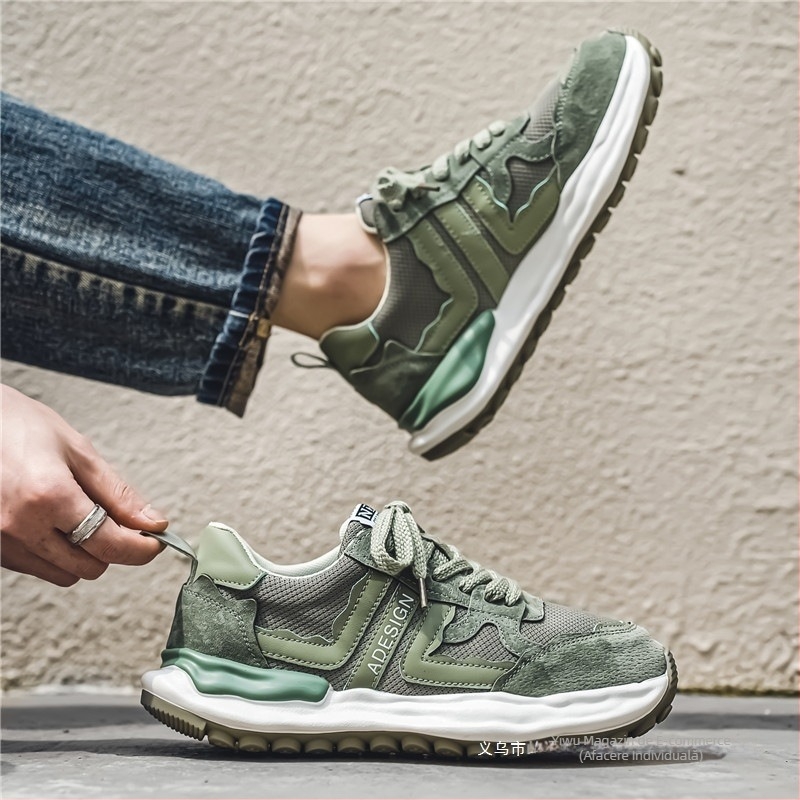 Pantofi sport Putian pentru bărbați, pantofi de iarnă cu plasă de nișă, pantofi sport pentru tineri, casual, cu talpă moale, ușori, pentru alergare, la modă, toamna și iarna