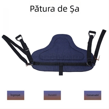 Șaua de călărie cu pedală Battleback Pad bumbac denim respirabil absorbant al transpirației sertar ecvestru Horse Factory