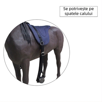 Șaua de călărie cu pedală Battleback Pad bumbac denim respirabil absorbant al transpirației sertar ecvestru Horse Factory