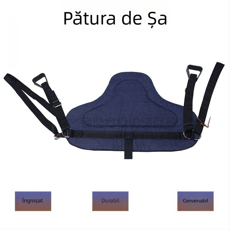 Șaua de călărie cu pedală Battleback Pad bumbac denim respirabil absorbant al transpirației sertar ecvestru Horse Factory