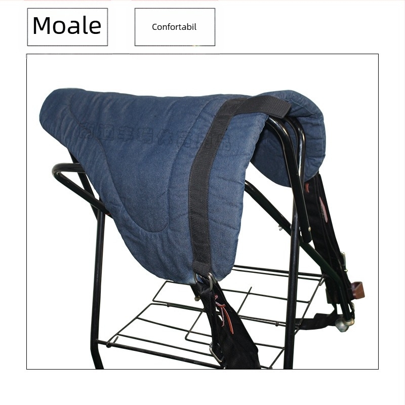 Șaua de călărie cu pedală Battleback Pad bumbac denim respirabil absorbant al transpirației sertar ecvestru Horse Factory