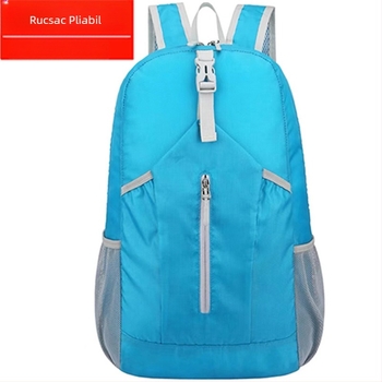Rucsac pliabil în aer liber unisex pentru alpinism, geantă casual de călătorie portabilă mică, rucsac din piele, nou