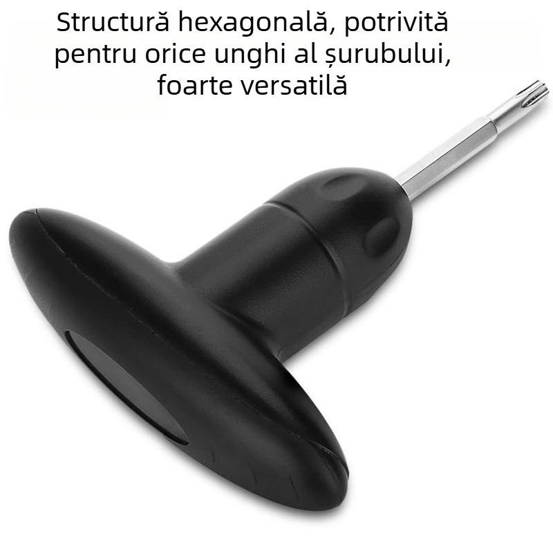Cheie hexagonală de golf, o șurubelniță cu cap de lemn, reglare a unghiului golf, cheie multifuncțională