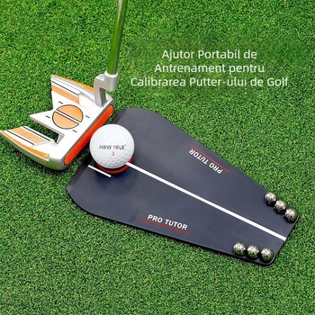 Oglindă de golf pentru putter, vânzare la cald, producător, simulare interioară, oglindă pentru antrenament de pistă, antrenament de postură pentru putter