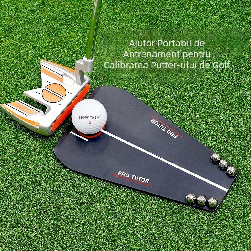 Oglindă de golf pentru putter, vânzare la cald, producător, simulare interioară, oglindă pentru antrenament de pistă, antrenament de postură pentru putter