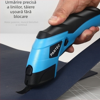 Foarfece electrice electrice pentru tăierea pânzei, foarfece portabile, pentru îmbrăcăminte, carton, covor, piele, țesătură, mașină de tăiat pânze mici