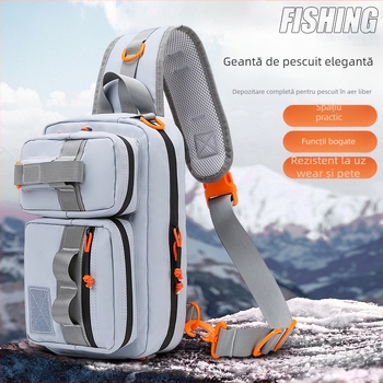 Luya Bag Dual-Use High-end Impermeabil Talie Bag Unisex Multi-funcțional Umăr Crossbody Piept Bag În aer liber Travel Ciclism