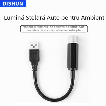 Lampă USB Star Air lampă de atmosferă lampă de atmosferă cu stele auto lampă de proiecție interioară modificată auto transfrontalieră