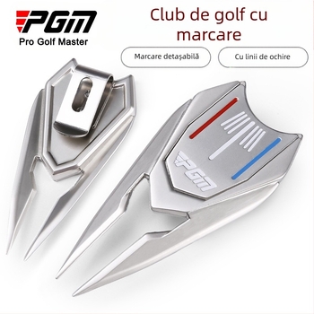 Furcă de reparat green de golf PGM, instrument de reparat fairway cu furcă din material metalic Mark