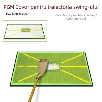PGM pad de golf cu mărgele, urmărirea loviturilor, antrenament pentru începători, detectarea urmelor, pad de exerciții pentru leagăn