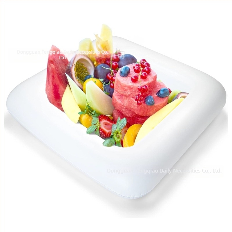 Vânzare fierbinte gonflabilă Ice Bar Salată Food and Beverage Tavă Fructe Platou pentru Picnic și Camping de vară