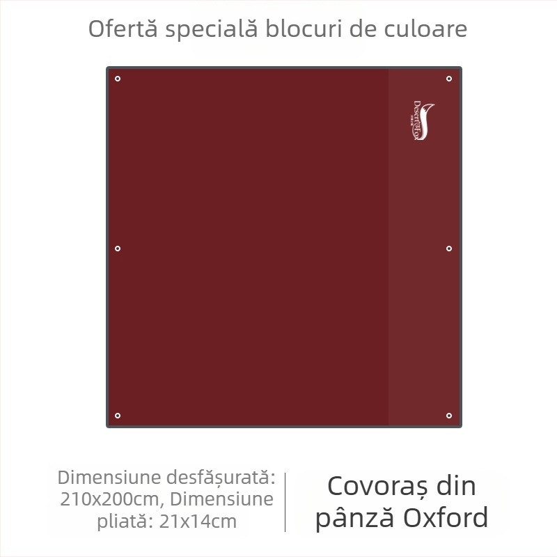 Îngroșat Oxford pânză saltea baldachin cort podea saltea camping stil rezistent la umiditate saltea picnic saltea camping saltea târându-se saltea podea pânză