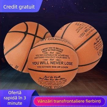 Producător en-gros, minge de baschet PU absorbantă de transpirație nr. 7, minge standard pentru studenți din campus, poate fi imprimată cu logo-ul Dropshipping