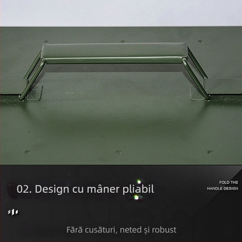 Cutie metalică Bullet, cutie de depozitare a sculelor din fier forjat, cutie de depozitare sigilată portabilă pentru scule, multifuncțională, protectoare