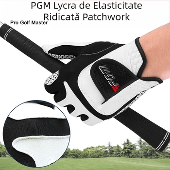 Mănuși de golf PGM pentru bărbați, mănuși magice elastice, antiderapante, respirabile, ultrafine, din pânză, pentru mâinile stânga și dreapta